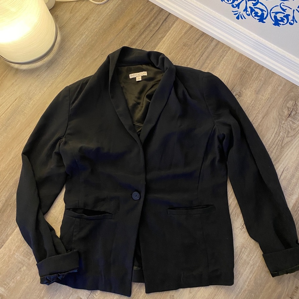 Navy blue blazer